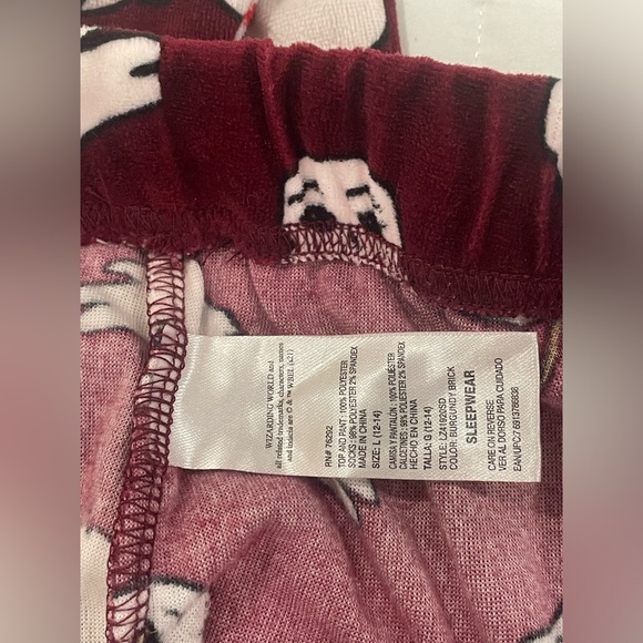 Harry Potter Wizarding World Two‎ piece pajama-Women’s Size L (12-14) - Picture 6 of 6